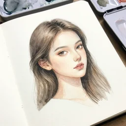 sketchbook watercolor flood page, magnificent, close up, details, sharp focus, elegant, highly detailed, illustration, by jordan grimmer and greg rutkowski, intricate, beautiful, trending artstation, pixiv, digital art