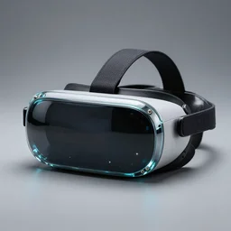 vr headset made of glass