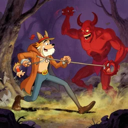 geronimo stilton being dragged to hell