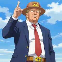 donald trump from one piece ( anime )