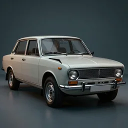 an wreck car Lada 1300, cinematic color grading , unreal engine, hyperrealistic, dynamic lighting, highly detailed, studio light