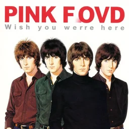 Pink Floyd's Wish you were here, album cover by Kentaro Miura