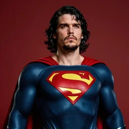 stalin as superman, red son, socialist realism, sovietwave aesthetic, red hammer and sickle logo on chest, groundbreaking, award winning, breathtaking, superb, hyperrealistic, detailed picture, intricate digital art, trending artstation, 8 k, unreal engine 5, octane render, vfx, volumetric lighting, rich moody colors, fan art, concept art