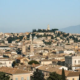 the city of l'aquila, italy, photography