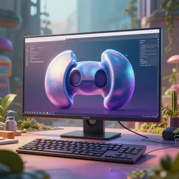 this was so much cooler a few days ago and kind of sucks now but who cares it's not real art anyway, learn cg like i spent the last 2 0 years doing, with the worlds stable diffusion in scene, hyper realistic, octane render, in the style of discord interface