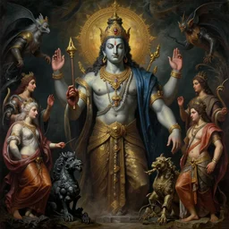 a beautiful cinematic masterpiece gothic symmetrical centered portrait of mystical colossal hindu prince siddharth, god of art aesthetics beauty and creativity, by caravaggio, by artemisia gentileschi, by tim hildebrandt, by wayne barlowe, by bruce pennington, by greg rutkowski, oil on canvas, trending on artstation, featured on pixiv, brilliant lighting, sharp, hyper - detailed, cinematic composition, no frames, hd, 8 k