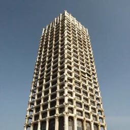 ! dream a tall building made from bones
