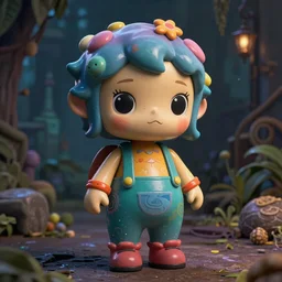cute pocelain doll, Mark Ryden style, vivid colors, high details, cinematic, 8k resolution, beautiful detailed, photorealistic, digital painting, dark atmosphere, artstation, concept art, smooth, sharp focus, illustration, fantasy background, artstation trending, octane render, unreal engine