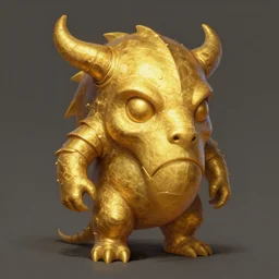 primitive golden tardograde idol, d & d, fantasy, portrait, digital painting, trending on artstation, concept art, sharp focus, illustration, art by artgerm and greg rutkowski and magali villeneuve