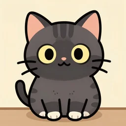 cute stalenhag cat simon by