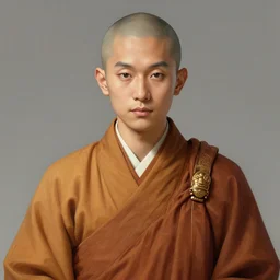 portrait of a monk, solarpunk, intricate, elegant, highly detailed, ray tracing, digital painting, artstation, concept art, smooth, sharp focus, illustration, art by artgerm and greg rutkowski and alphonse mucha, 8 k