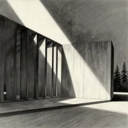 a drawing by Lebbeus Woods