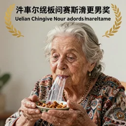 hyper realistic multi award winning photo of gushing grannies