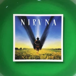 nirvana nevermind in a radioactive green pool