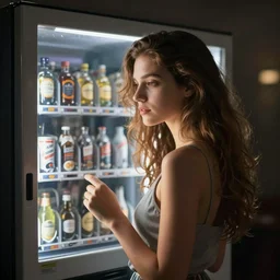 a human vending machine