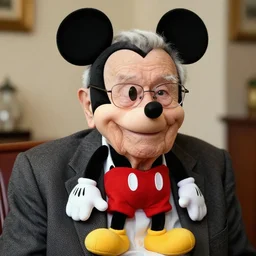 Mickey as a 90 year old