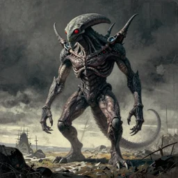 the Demogorgon, artwork by Herbert Bayer