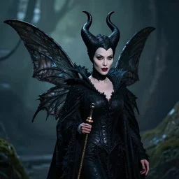 fairy with wings, similar to maleficent, fantasy, lord of the rings, dark mood