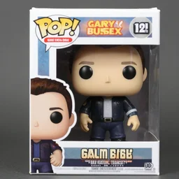 A Gary Busey Funko Pop. Photographic, photography