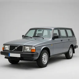grey 1987 Volvo 360 gl