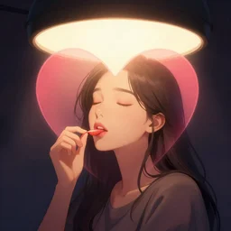 the taste of love is sweet, global lighting, digital art, artstation