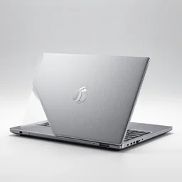 product photo concept for a new clam shell designed laptop made by a new company