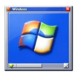 classic windows vista glossy ui design