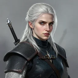 portrait of ciri the witcher 5 amazing details 8 k beautiful ultra realistic sharp focus cinematic lightning highly detailed, digital painting, artstation, concept art, smooth, sharp focus, illustration, concept art in the style of jeehyung lee mirco cabbia, astor alexande
