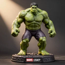 marvel legacy replica hulk limited edition statue, artstation
