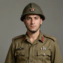 a portrait of the iranian army in 1 9 4 5 highly detailed