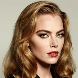 portrait of beautiful cara delevingne with a 1 9 4 0 s hairstyle by mario testino 1 9 4 0, headshot, detailed, award winning, sony a 7 r