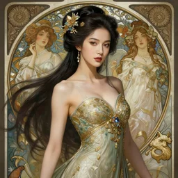 photography of hong kong actress barbara yung, 翁 美 玲, dressed as dongfang bubai, deep focus, d & d, fantasy, intricate, elegant, highly detailed, digital painting, artstation, concept art, matte, sharp focus, illustration, hearthstone, art by artgerm and greg rutkowski and alphonse mucha