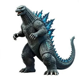 basil gogos illustration of godzilla