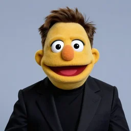 elon musk as a muppet on the muppet show 1 9 9 0