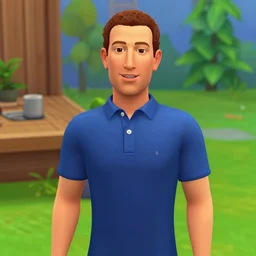 mark zuckerberg in the sims