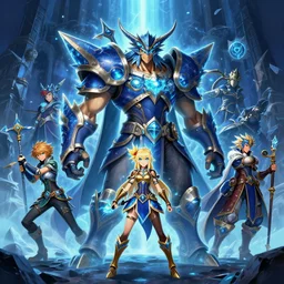 rajang boss of monster hunter world iceborn worldboss guild raid digital painting bioluminance alena aenami artworks in 4 k design by lois van baarle by sung choi by john kirby and artgerm style pascal blanche and magali villeneuve