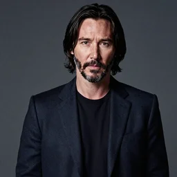 Keanu Reeves in the Enen no Shouboutai style