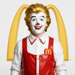 real person from the mcdonalds logo, photographed by annie leibovitz