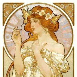 art by alphonse mucha,