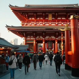 photo of Asakusa, cinematic, instagram, aesthetic, golden ratio,