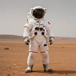 astronaut posing on mars, portrait, full body shot, digital art, concept art, fantasy art, highly detailed, hd wallpaper, hdr, artstation, deviantart, behance