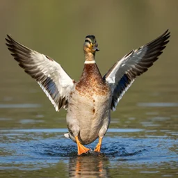duck that has arms for wings