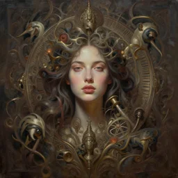 perfectly - centered - a beautiful woman lost in illusion, intricate, highly detailed, digital painting, artstation, concept art, smooth, sharp focus, illustration, realism, oil painting, unreal engine 5, 8 k, art by artgerm and dave rapoza and sam spratt
