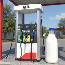 gas pump for milk