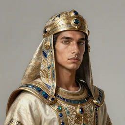 portrait jaden smith as ancient libyan warrior, intricate, elegant, highly detailed, digital painting, artstation, concept art, smooth, sharp focus, illustration, orientalisme, bouguereau, rutkowski, mucha