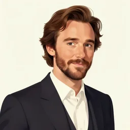 portrait of a matthew mcconaughey, artstation, cartoon, elegant, highly detailed, digital painting, clean! outstanding! art by ghibli, makoto shinkai, fujita goro, giraud, akihiko yoshida, fadeev 8 k