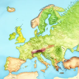 map of europe