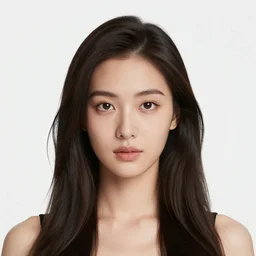 “(award winning)!!!!!!! beautiful studio portrait of a stunning young lady with beautiful eyes lips gazing intently at the camera, this high quality photograph evokes a feeling of deep longing”