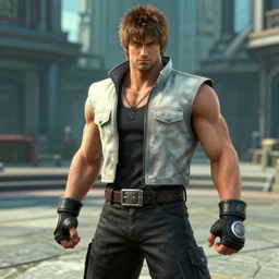 jon taffer in tekken 7, t 7 gameplay footage, 4 k hd, unreal engine