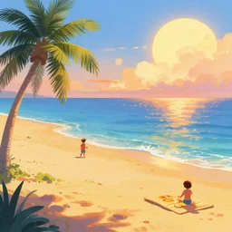 summer heatwave, trending on artstation